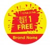 Buy 1 get 1 free glass slide design